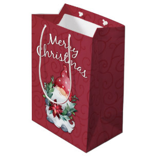 Merry Christmas Medium Gift Bag