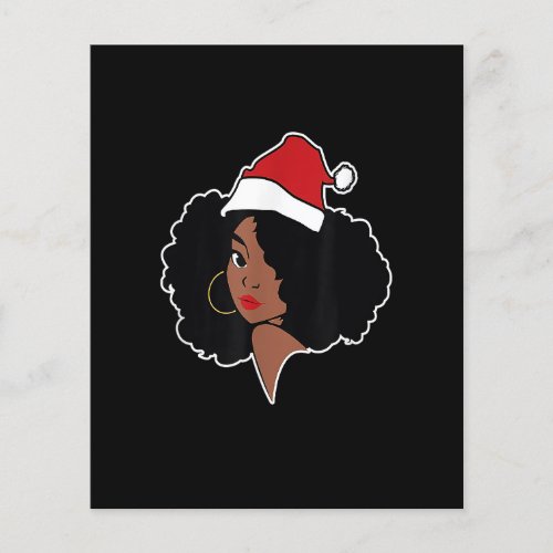 Merry Christmas Melanin Black African American San