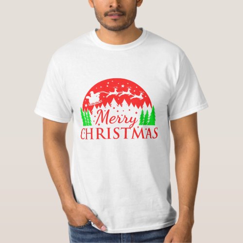 Merry Christmas Mens T Shirt 
