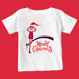 Merry Christmas, Merry & Bright, Baby T-Shirt