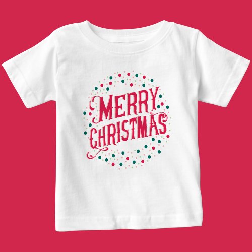Merry Christmas Merry  Bright    Baby T_Shirt