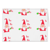 Merry Christmas Merry Christmas Funny Santa Hohoho (Front Horizontal)