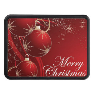 Merry Christmas, Merry Xmas Tow Hitch Cover