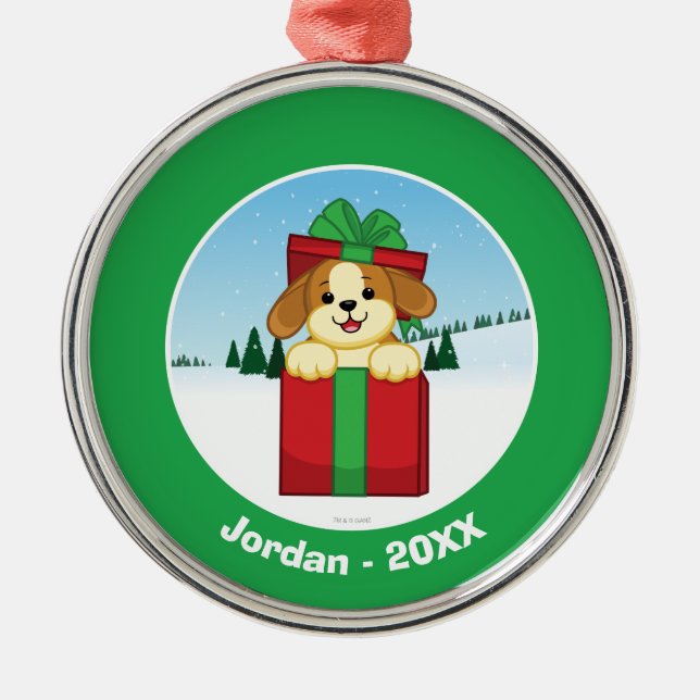 Merry Christmas! Metal Ornament (Front)