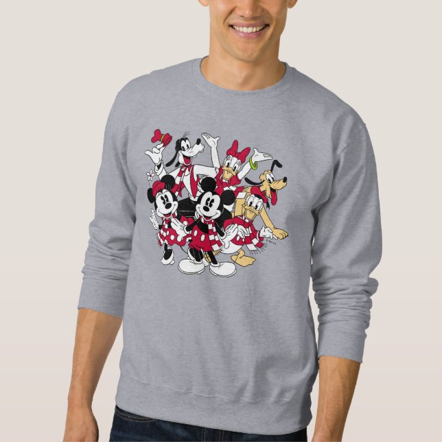 Merry Christmas | Mickey & Friends Joyful Holiday  Sweatshirt (Front)