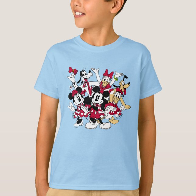 Merry Christmas | Mickey & Friends Joyful Holiday T-Shirt (Front)