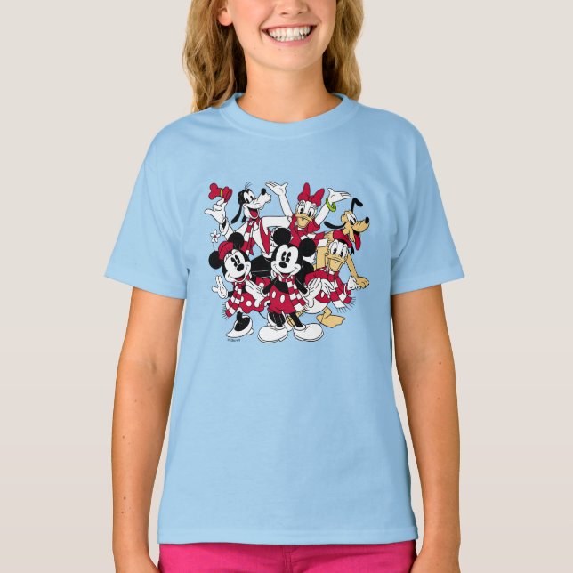 Merry Christmas | Mickey & Friends Joyful Holiday T-Shirt (Front)