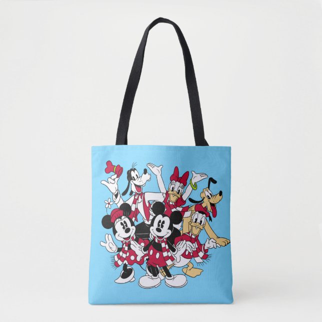 Merry Christmas | Mickey & Friends Joyful Holiday Tote Bag (Front)