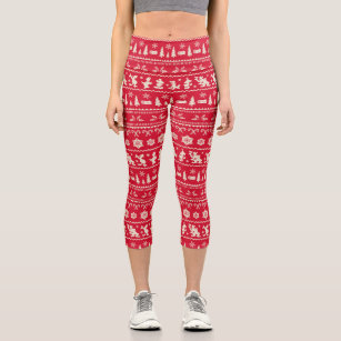 Dots and Bows  Minnie Mouse Inspired Leggings, Yoga Pants & Capris