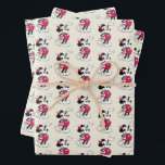Merry Christmas | Mickey Mouse Vintage Santa Claus Wrapping Paper Sheets<br><div class="desc">Celebrate the holidays and your love of Disney with this cute Christmas design featuring Mickey Mouse in a distressed Santa Claus hat and striped scarf.</div>