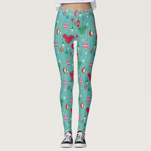 Merry Christmas | Mickey Retro Leggings (Front)