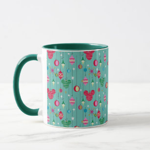Merry Christmas Mickey Retro Mug
