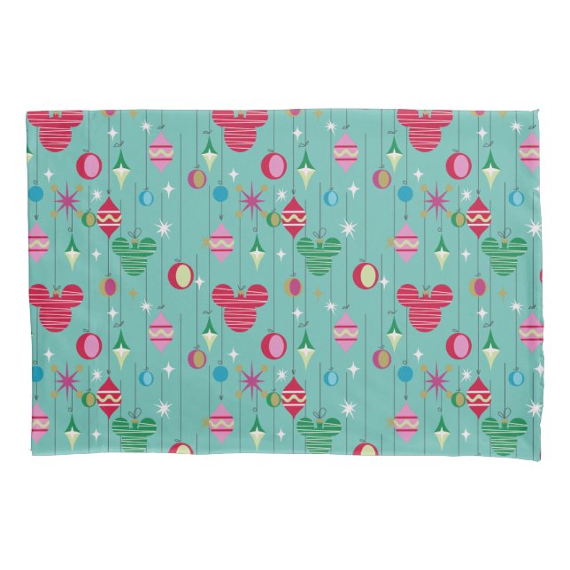 Merry Christmas | Mickey Retro Pillow Case (Front)