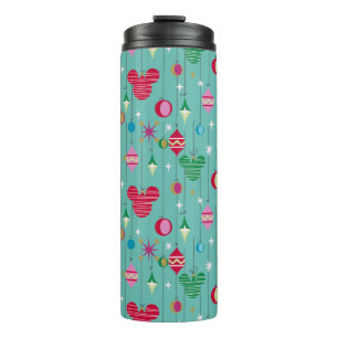 Merry Christmas Mickey Retro Thermal Tumbler