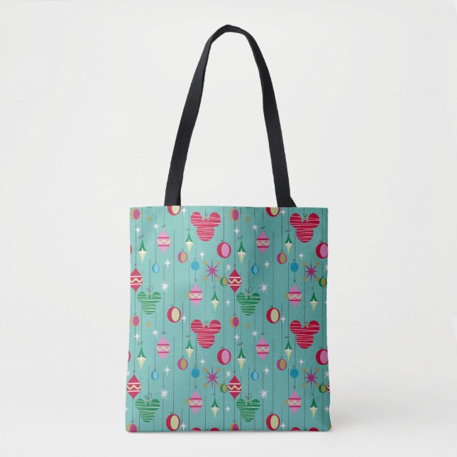 Merry Christmas | Mickey Retro Tote Bag (Front)