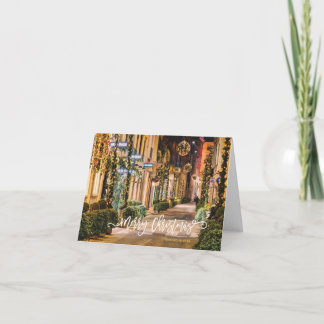 Merry Christmas, Milan, Italy Holiday Card