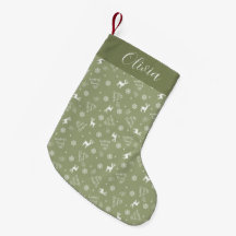 Merry Christmas Minimalist Green
