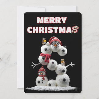 Merry CHristmas minions Holiday Card