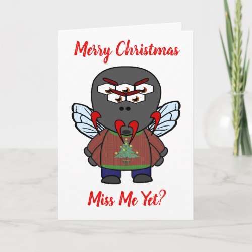 Merry Christmas Miss Me Yet Holiday Card