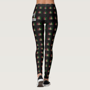 Merry Christmas Modern & Elegant  Leggings