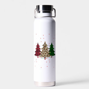 Merry Christmas Modern & Elegant  Water Bottle