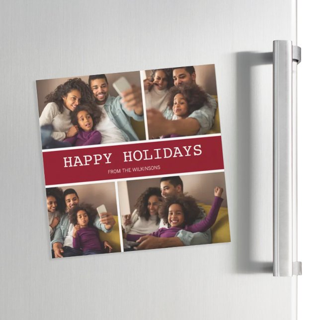 Merry Christmas Modern Simple Family Photo (Creator Uploaded)