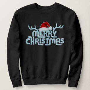 Merry Christmas Modern Trendy Family Matching Gift Sweatshirt
