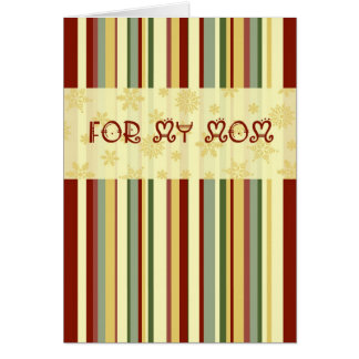 Merry Christmas Mom Cards - Greeting &amp; Photo Cards | Zazzle
