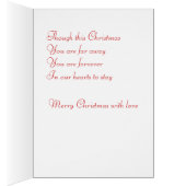 Merry Christmas mom Cards (Inside (Right))