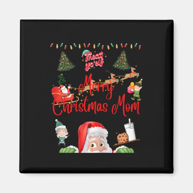 Merry Christmas Mom  Magnet (Front)