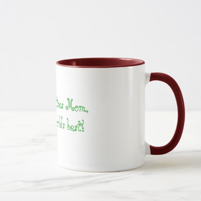 Merry Christmas Mom, Your the world's best! Mug (Right)