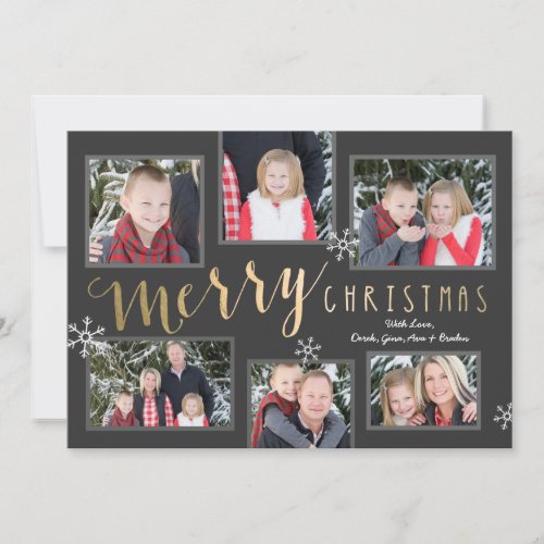 Merry Christmas Moments Holiday Card