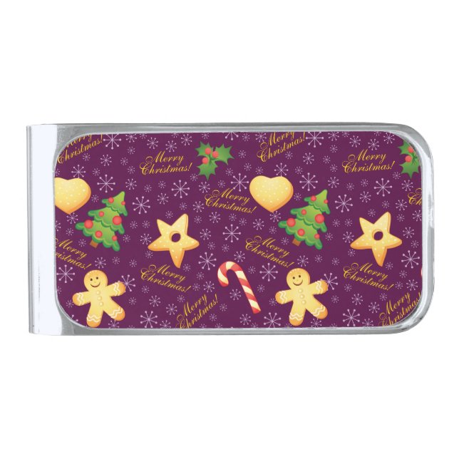 Merry Christmas Money Clip (Front)