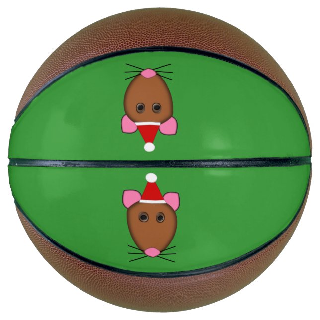 Merry Christmas Mouse Basketballs (Front)
