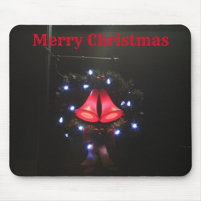 Merry Christmas Mouse Pad (Front)