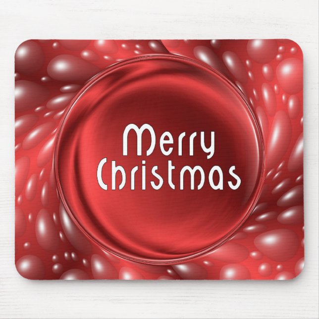 Merry Christmas Mouse Pad (Front)