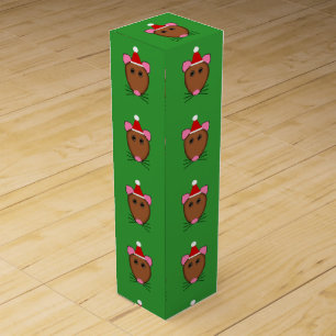 Merry Christmas Mouse Wine Gift Box