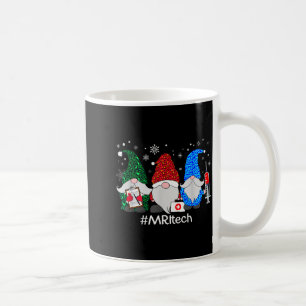 Merry Christmas Mri Tech Gnomes Cute Xmas Leopard Coffee Mug