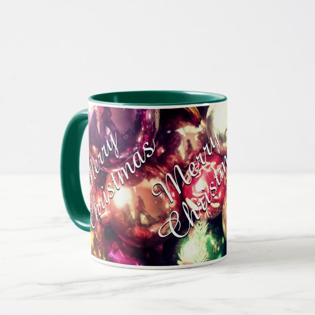 "Merry Christmas" Mug (Front Left)