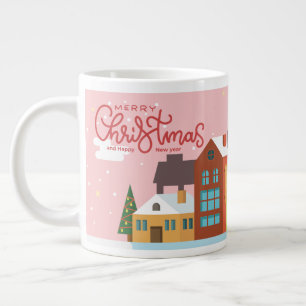 Merry Christmas Mug   Festive Holiday