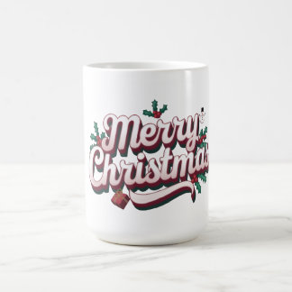 Merry Christmas Mug | Festive Holiday Coffee Cup