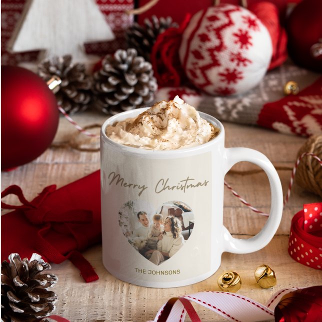 Merry Christmas Mug | Personalized Photo (Creator Uploaded)