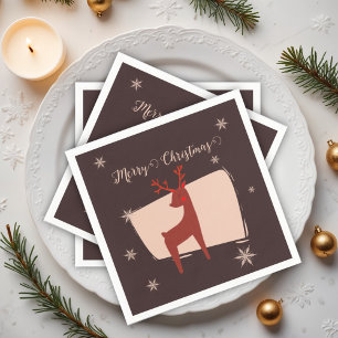 Merry Christmas my little deer Napkins