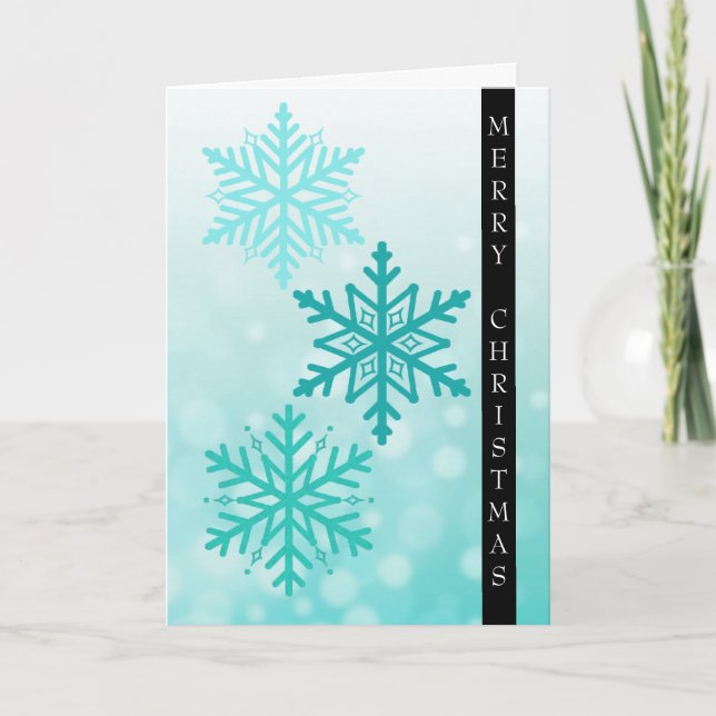 Merry Christmas Myasthenia Gravis Warrior Holiday Card (Front)