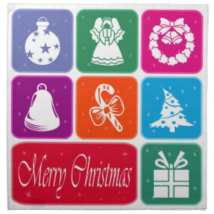 Merry Christmas Napkin