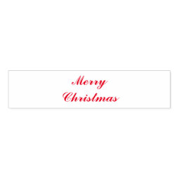 "Merry Christmas" Napkin Bands | Zazzle