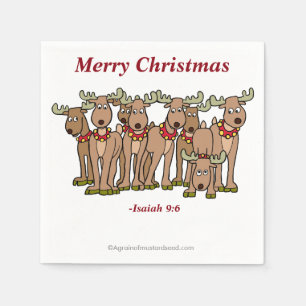 Merry Christmas Napkins