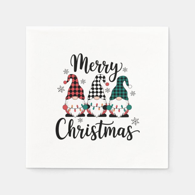 Merry Christmas Napkins (Front)