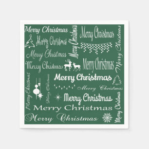 Merry Christmas Napkins