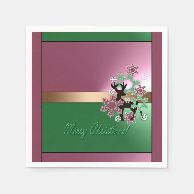 Merry Christmas! Napkins (Front)